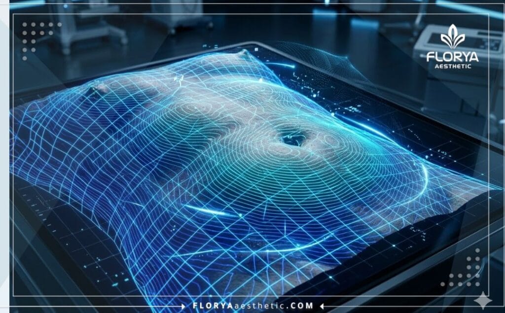 Высокотехнологичное 3D-сканирование области живота