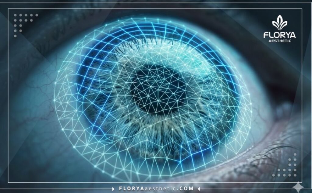 مسح ضوئي ثلاثي الأبعاد دقيق لسطح قرنية العين لتقييم الرؤية