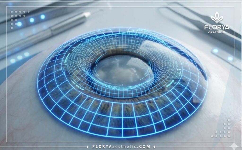 Digital 3D macro scan of an eye lens for precision planning