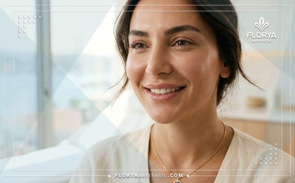 Peau radieuse et résultats esthétiques parfaits après une séance d'injection faciale