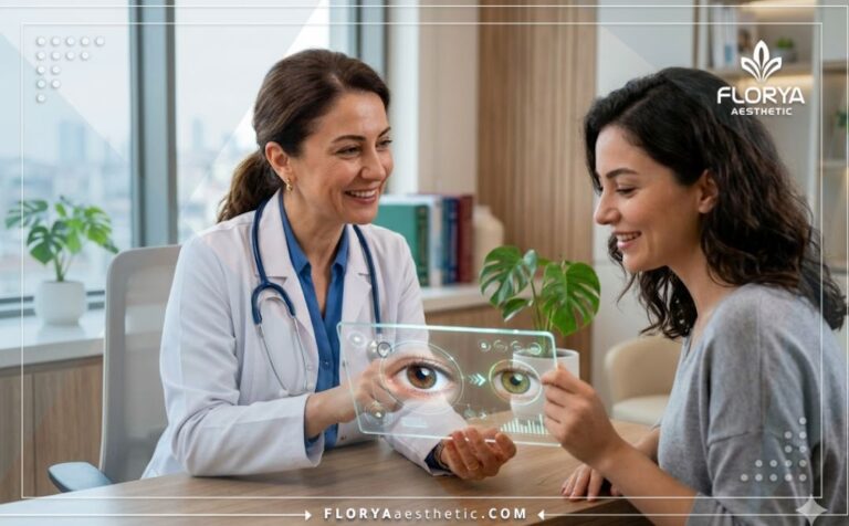 طبيب يشرح كيف اغير لون عيوني في تركيا باستخدام تقنية رقمية