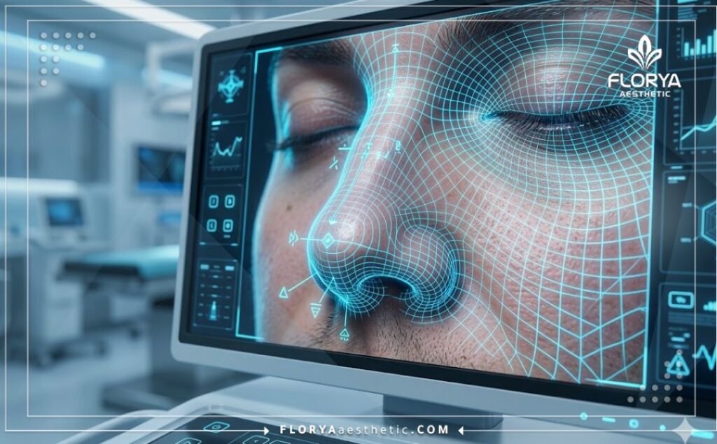 Цифровое 3D сканирование области носа для точной работы специалиста