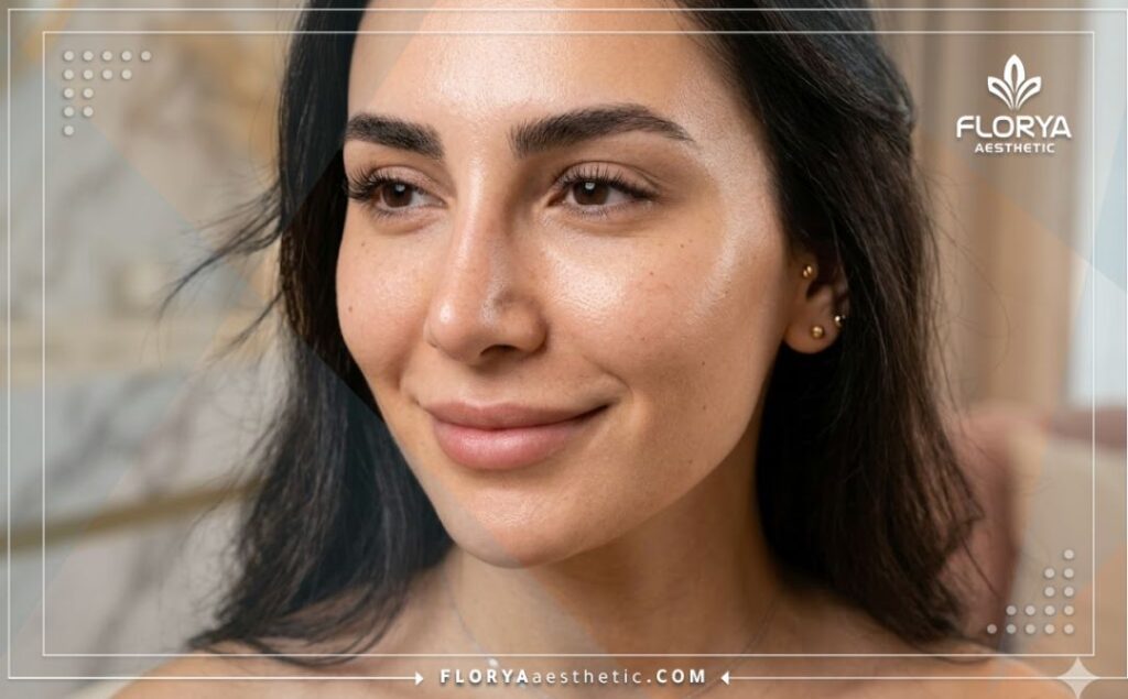 Идеальный эстетический результат после успешной нитевой подтяжки