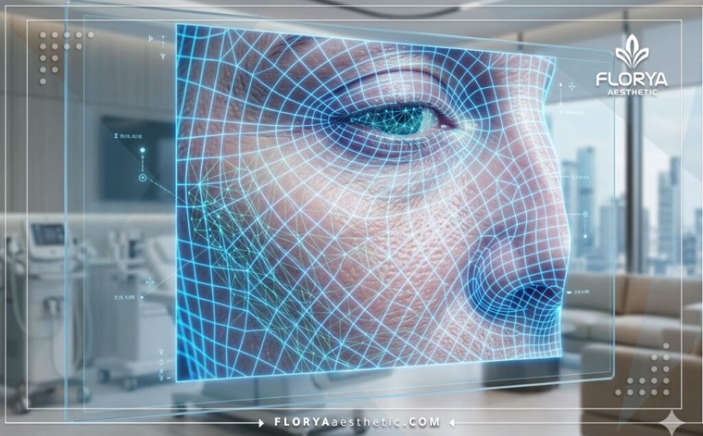 Modélisation numérique 3D de la peau du visage pour un traitement de mésothérapie ultra-précis