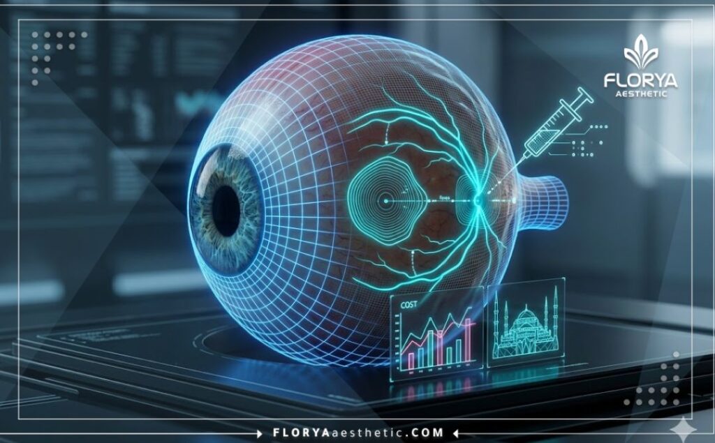 Macro 3D surface scan of the eye and retina anatomy for precision treatment