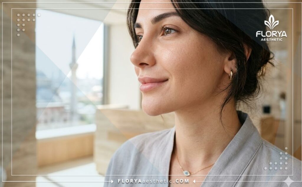 Resultado perfecto de una mandíbula definida y esculpida estéticamente