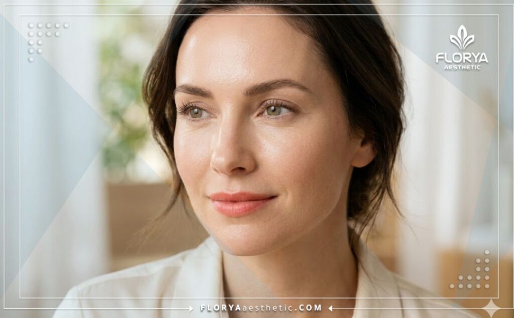 نتيجة مثالية لبشرة وجه نضرة ومشدودة وخالية من التجاعيد الدقيقة