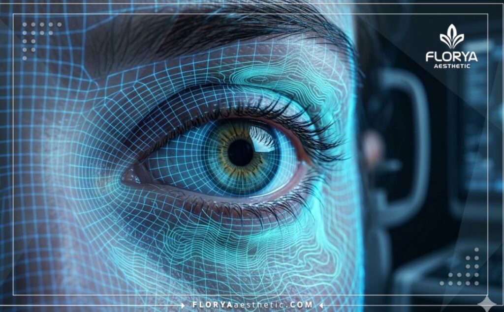 Scanner numérique 3D haute technologie de la zone de l'œil