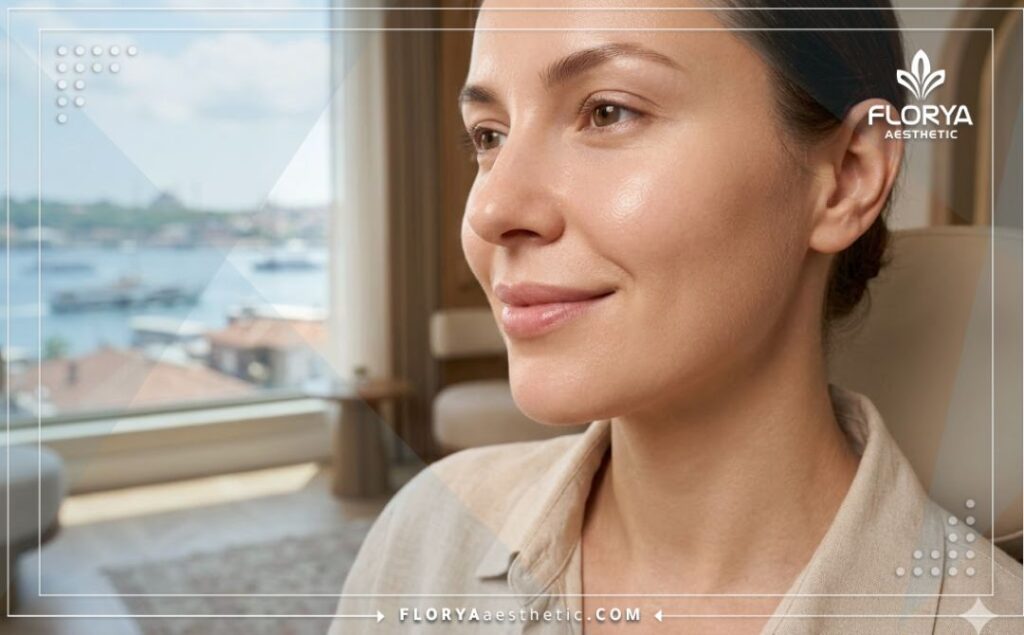 نتائج مثالية وبشرة نضرة ومشرقة بعد الانتهاء من العلاج