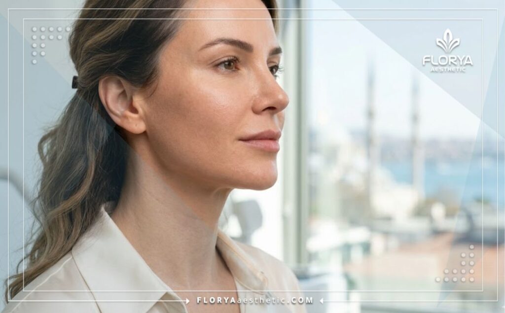 Flawless and naturally tightened skin result from aesthetic lifting