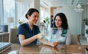 طبيب محترف يستخدم التكنولوجيا الحديثة لعرض خطة أفضل دكتور شفط الدهون بمساعدة الطاقة في تركيا.