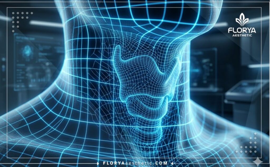 Цифровое высокотехнологичное 3D-сканирование области гортани и голосовых связок