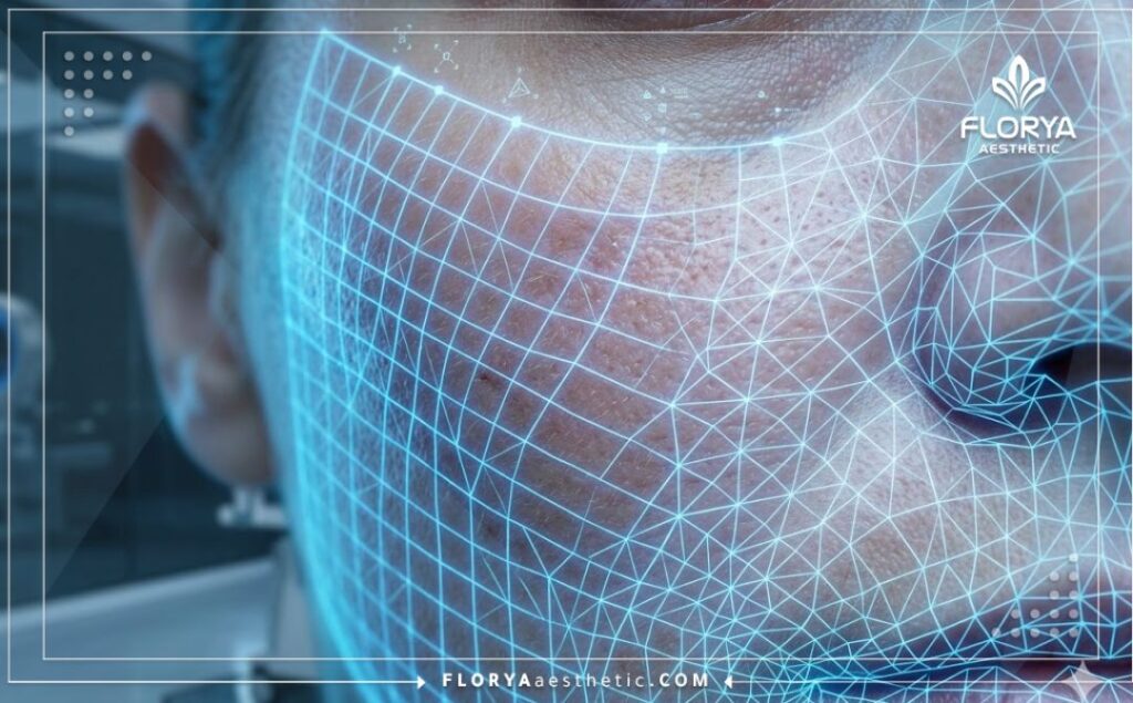 High-tech 3D macro surface scan of facial skin anatomy for pigmentation mapping