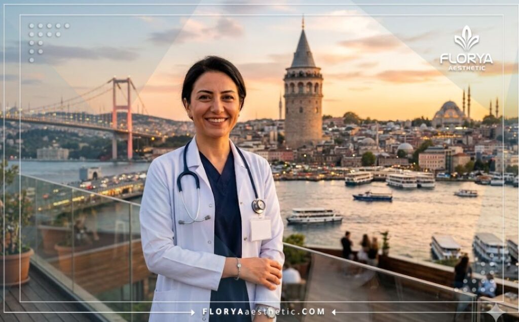 Friendly dermatologist welcoming international patients in Istanbul