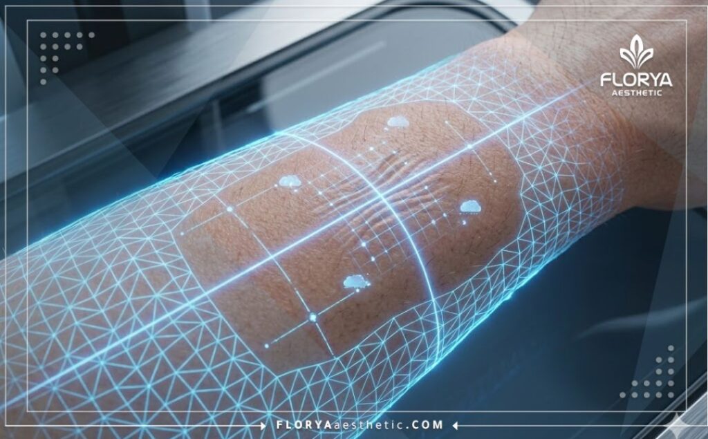 Scan 3D de précision de la peau pour le traitement esthétique