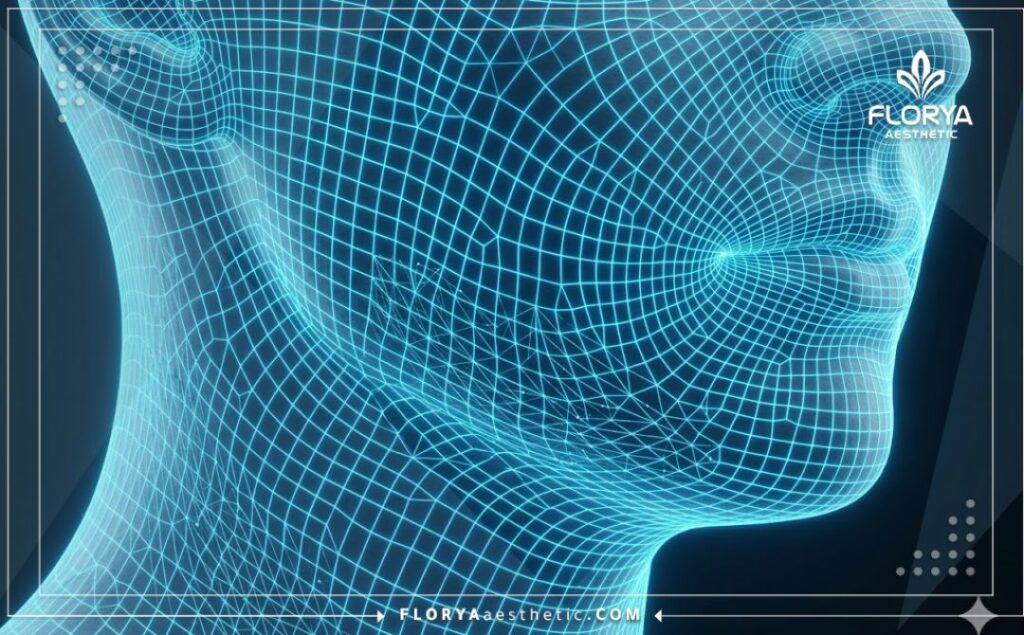 مسح ضوئي ثلاثي الأبعاد عالي الدقة لمنطقة الوجه والفكين لتخطيط الجراحة