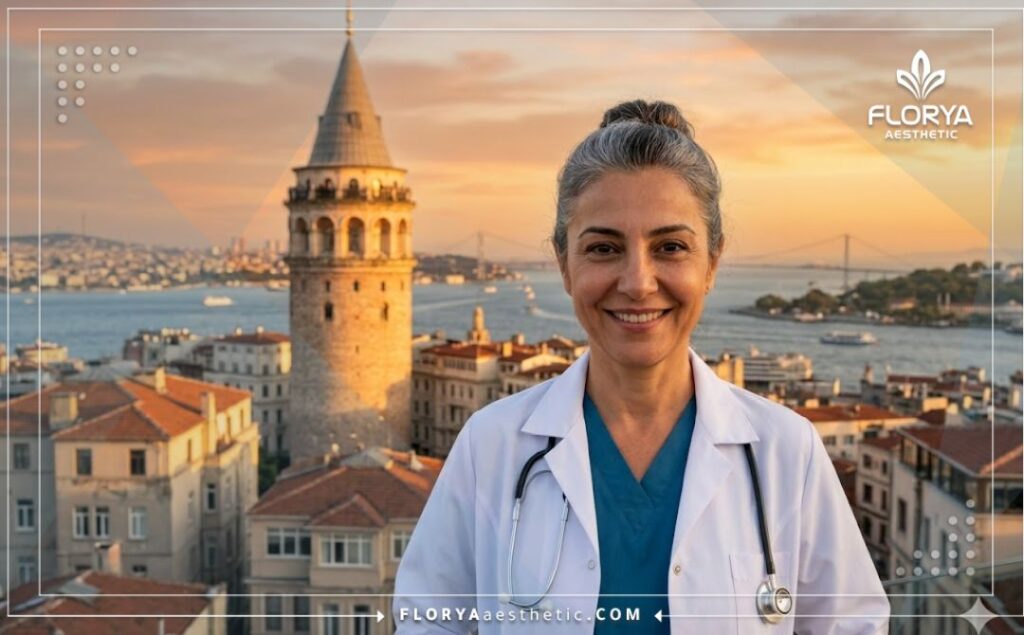 طبيب يرحب بالمرضى في اسطنبول لإجراء جلسات التجميل والعناية بالبشرة