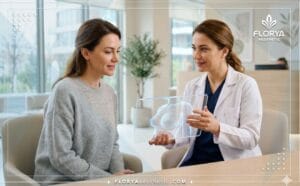 طبيب محترف يستخدم التكنولوجيا الحديثة للتخطيط مع أفضل دكتور شد الثدي في تركيا.