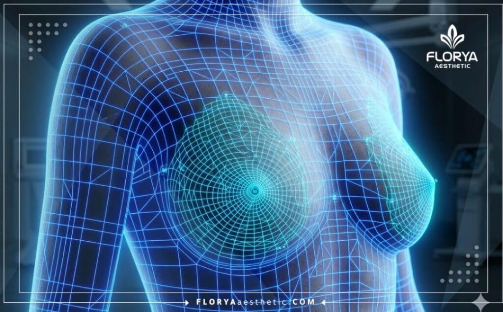 مسح ثلاثي الأبعاد لمنطقة الصدر يوضح دقة التقنية الرقمية