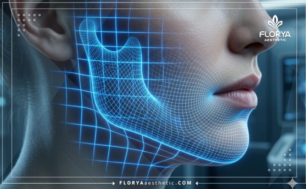 Escáner 3D avanzado enfocado en la anatomía de la mandíbula