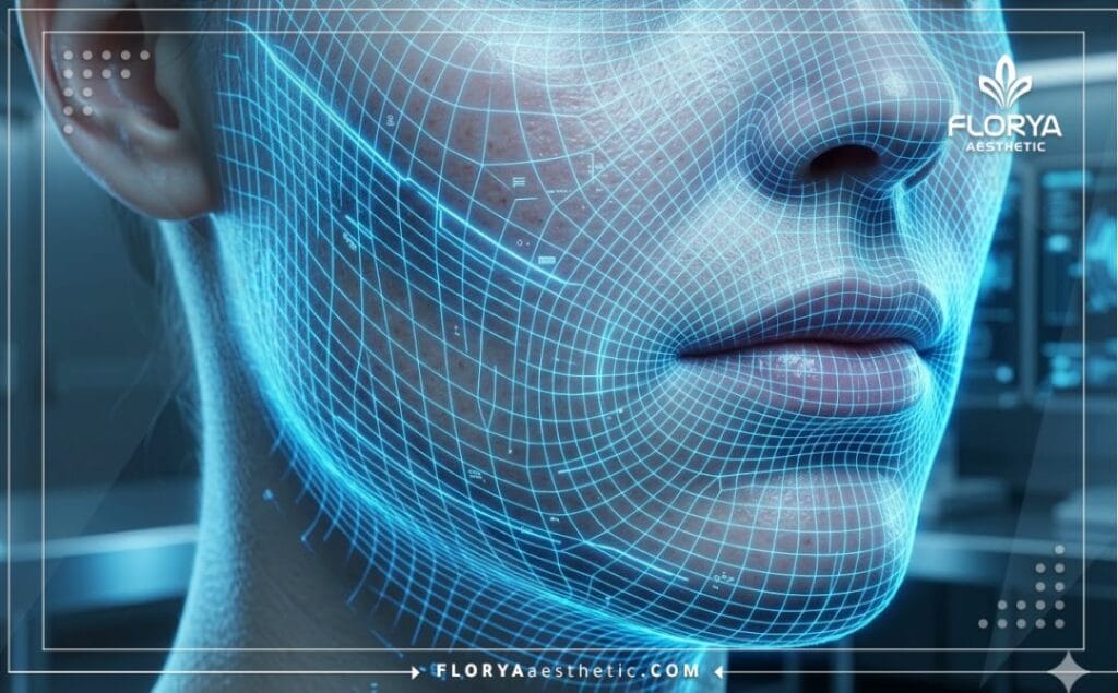 Цифровое 3D-сканирование для точного аппаратного анализа и подтяжки кожи лица