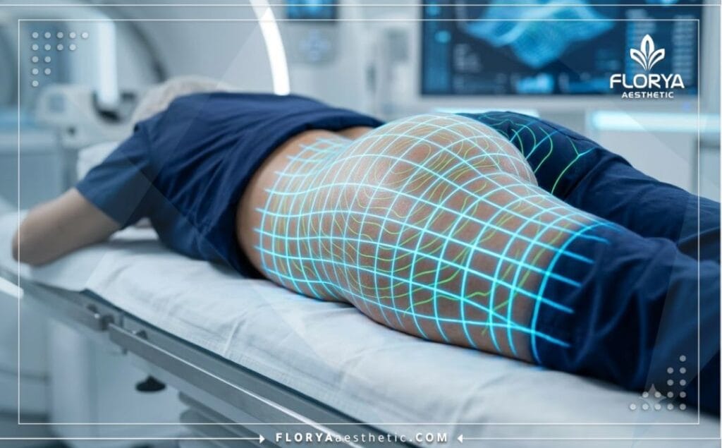 3D macro surface scan highlighting body contouring and body lift precision