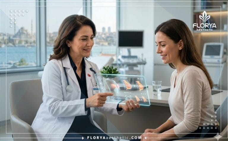 استشارة طبية مع أفضل دكتور تكبير الثدي بحقن الدهون في تركيا باستخدام تقنيات التخطيط الرقمي الحديثة.
