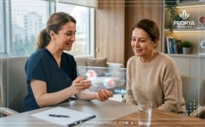 طبيب محترف يناقش خطة تجميل الجفون السفلية في تركيا باستخدام تقنيات رقمية متطورة