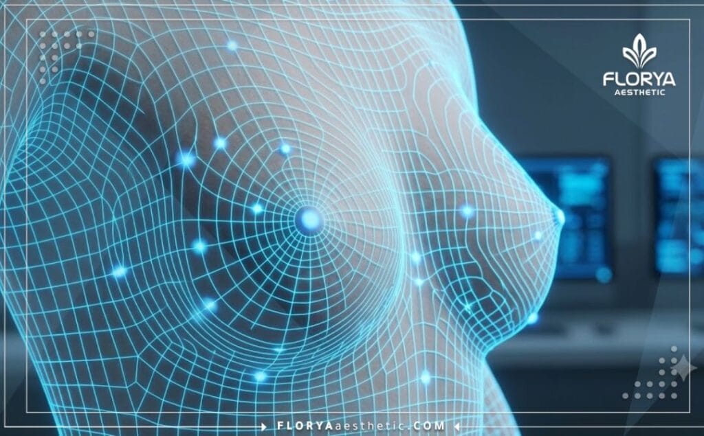 فحص رقمي ثلاثي الأبعاد لمنطقة الصدر يوضح دقة التخطيط الطبي