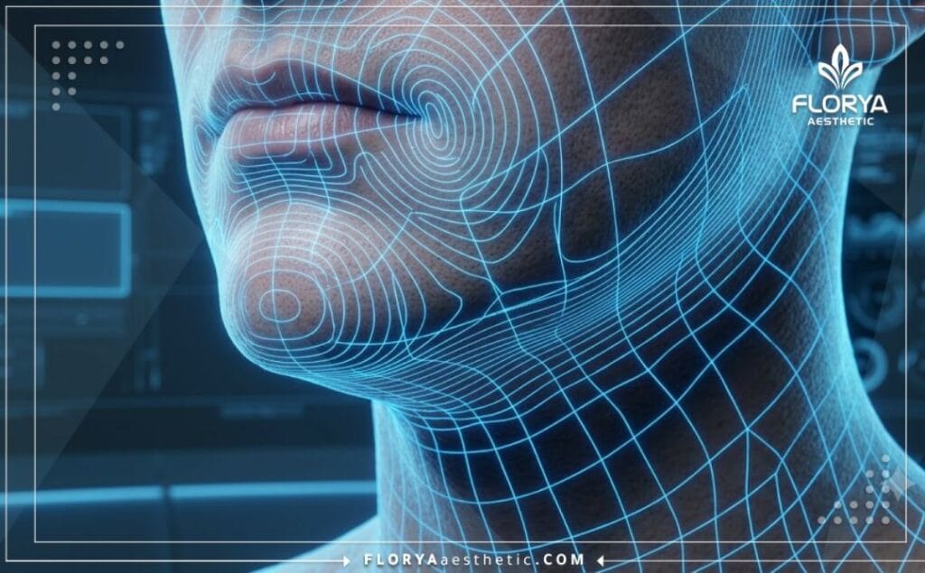 Modélisation 3D de haute technologie ciblant la zone de traitement J-Plasma pour la rétraction cutanée