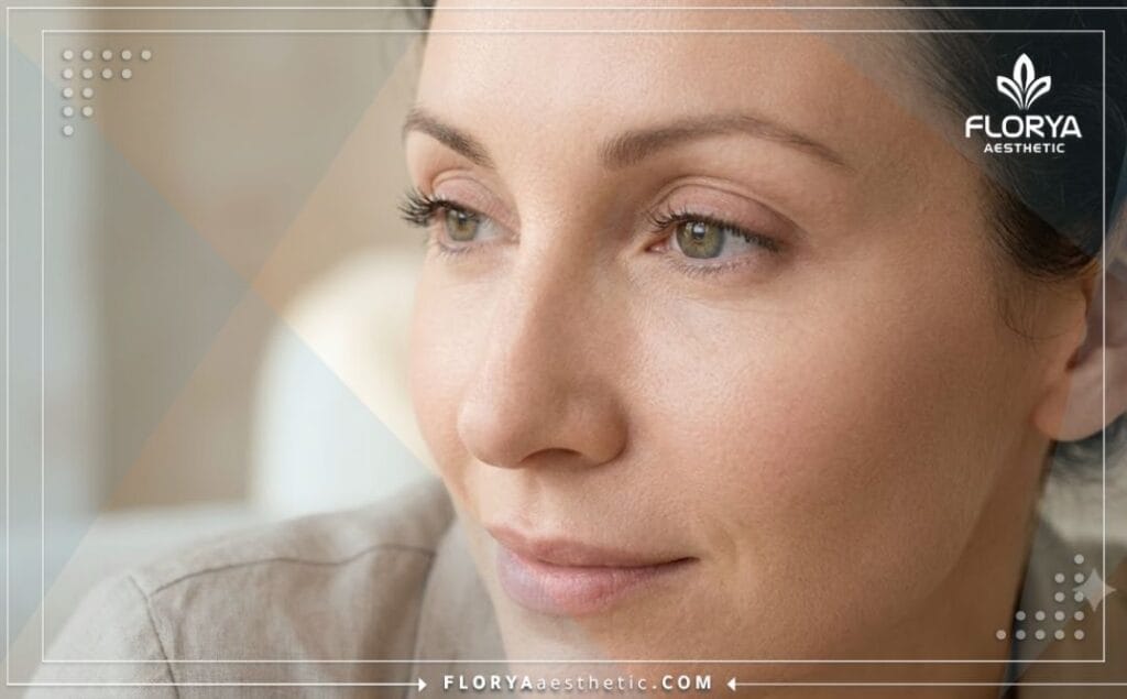 Flawless aesthetic outcome showing perfect, youthful eyes after non-surgical treatment.