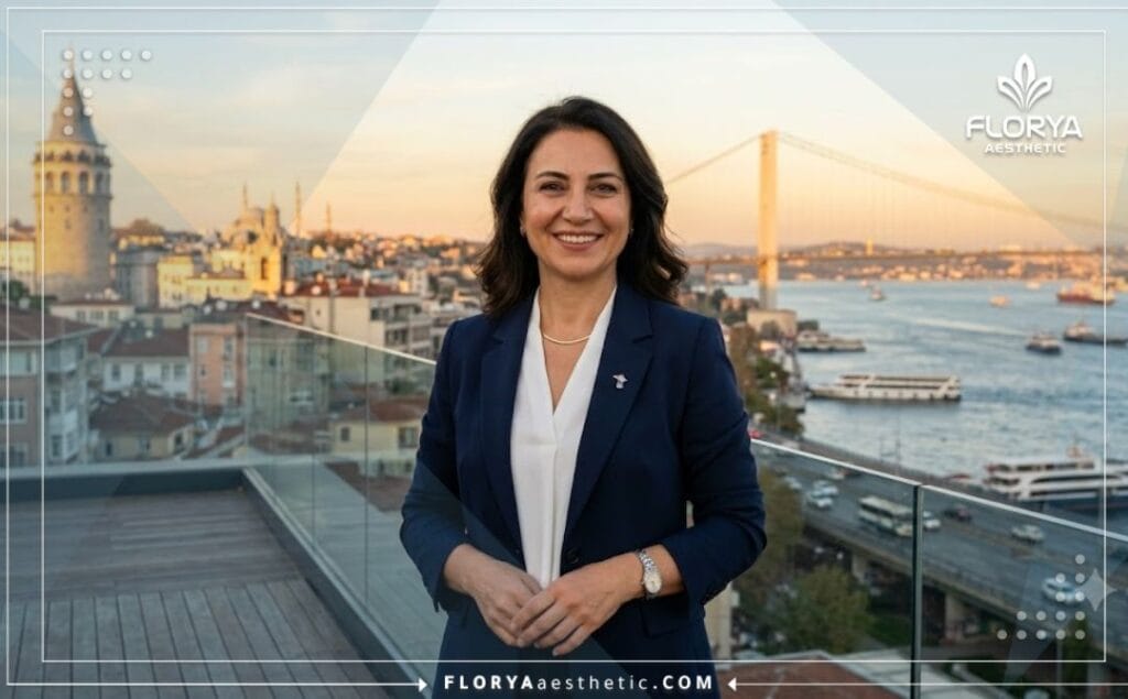 Friendly expert aesthetic doctor welcoming patients in Istanbul
