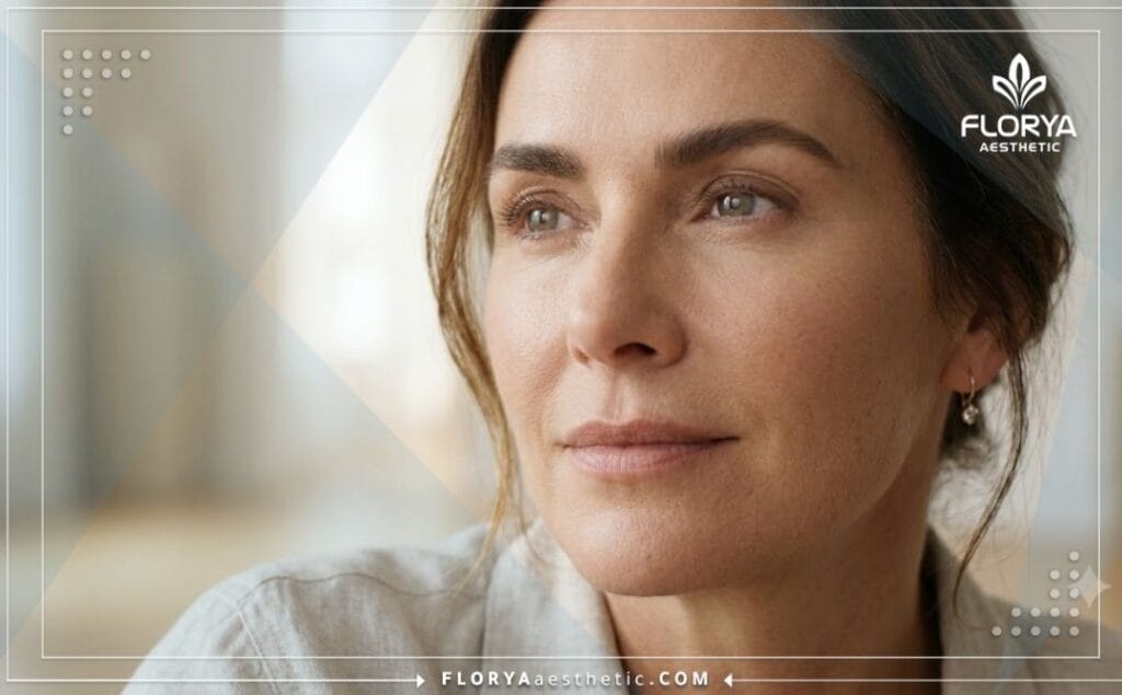 نتيجة سينمائية ممتازة ومثالية بعد عملية شد العيون التجميلية بالخيوط.
