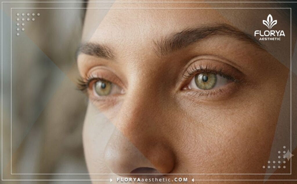 Flawless and natural aesthetic result of an upper eyelid lift