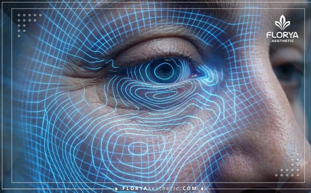 Escaneo digital 3D avanzado de la zona del contorno de ojos