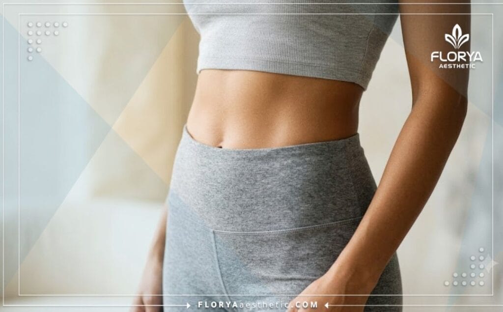 نتيجة مثالية وقوام متناسق بعد إجراء تجميل الجسم ونحت الخصر.