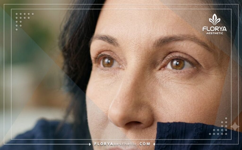 Resultado perfecto y mirada rejuvenecida tras la cirugía estética.