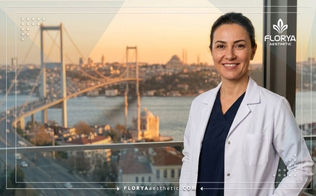 طبيب خبير في تجميل العيون يرحب بالمرضى في إسطنبول