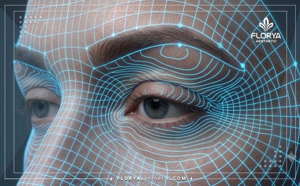 Modélisation 3D avancée de la zone des yeux et des sourcils