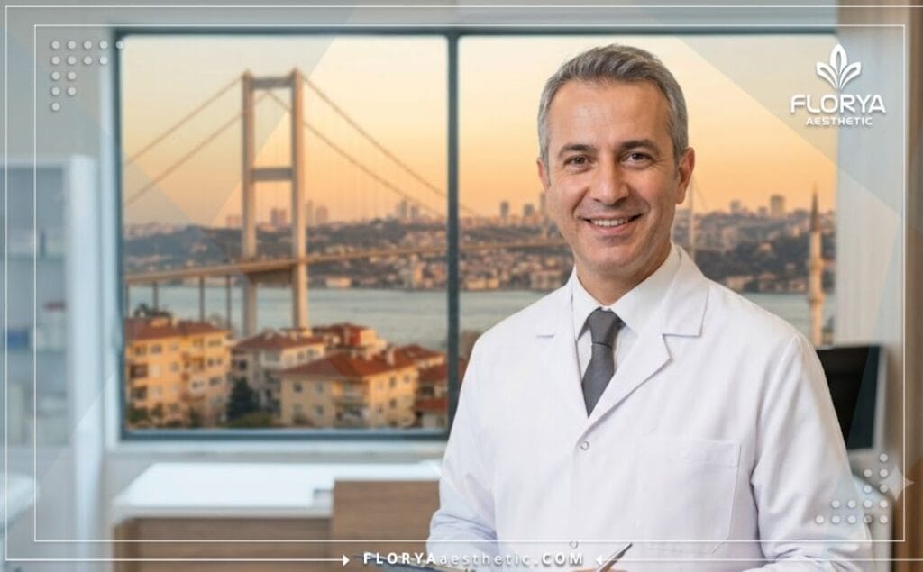Spécialiste accueillant à Istanbul avec vue sur le pont du Bosphore