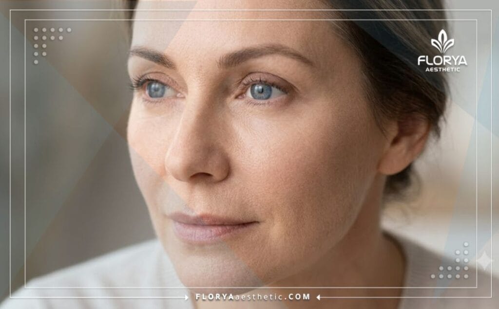 Perfect and natural aesthetic result of a successful Sunken Eyes Surgery procedure.
