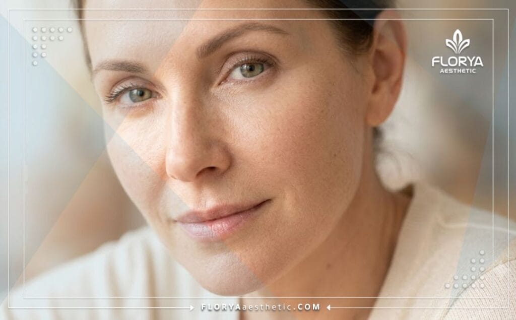 نتيجة مثالية وناجحة لإجراء تجميلي يبرز جمال ونضارة منطقة أسفل العين بدون شوائب