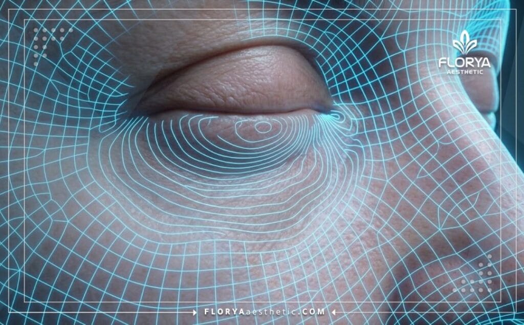 Escaneo digital 3D de alta tecnología en la zona del surco lagrimal y ojeras