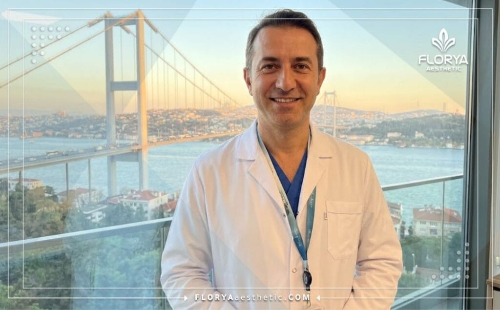 Friendly specialist welcoming patients for eyelid surgery in Istanbul