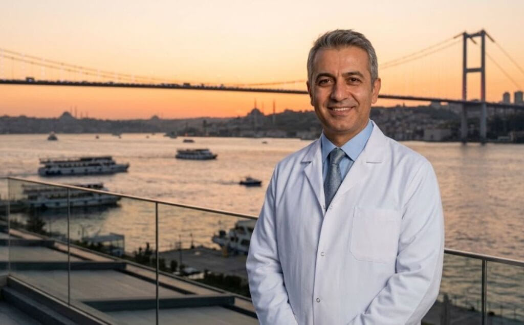 Friendly expert doctor welcoming you to Istanbul