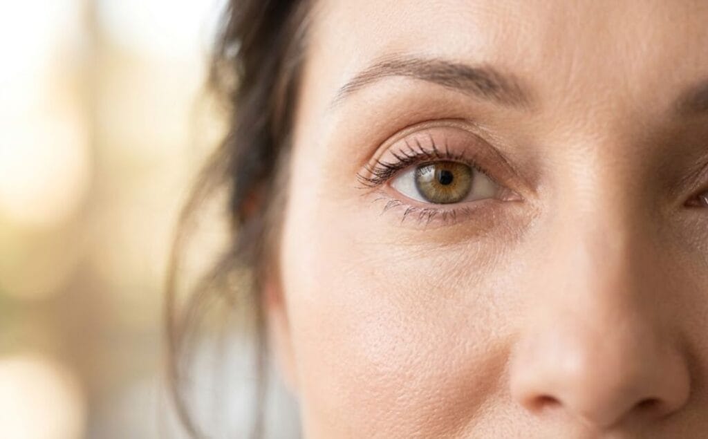 Résultat esthétique parfait et naturel après la chirurgie des paupières