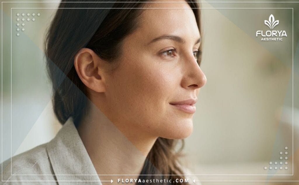 Armonía facial perfecta y resultado estético impecable de la rinoplastia