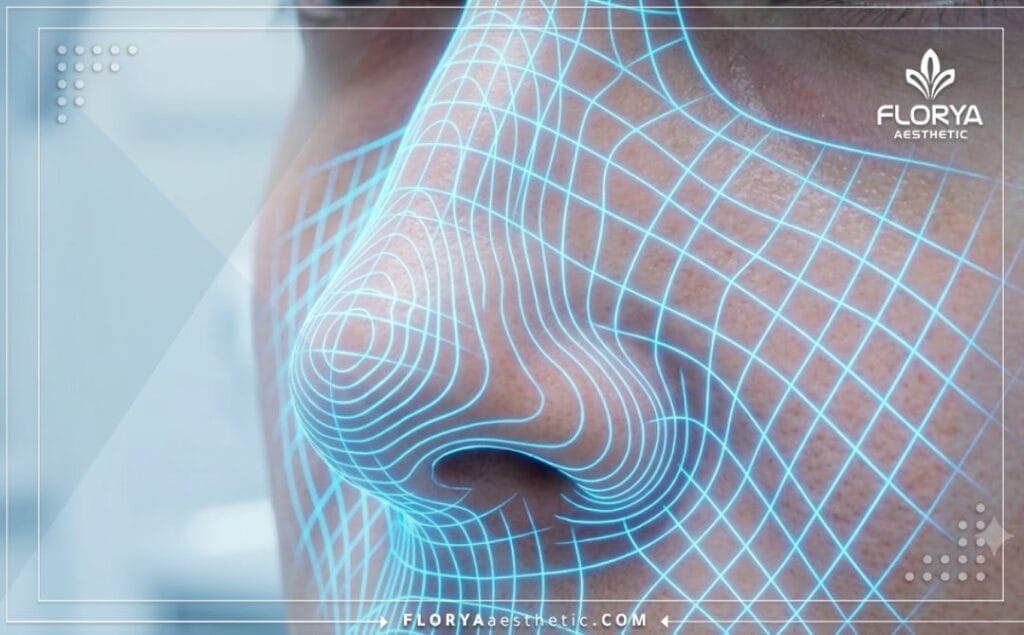 مسح ضوئي ثلاثي الأبعاد لمنطقة الأنف بتقنيات رقمية دقيقة