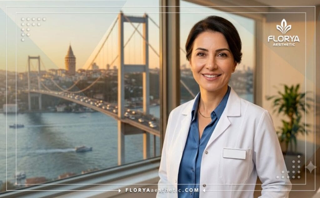 Médecin accueillant les patients à Istanbul pour leur traitement
