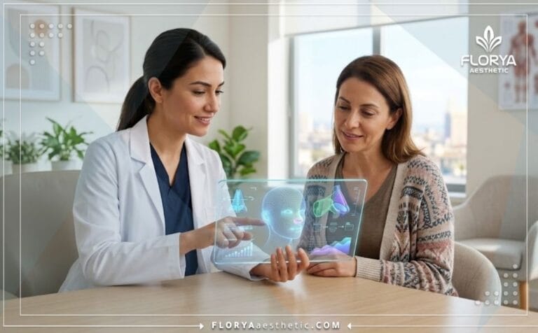 طبيب محترف يشرح خطة ترميم الأنف بعد الأورام في تركيا باستخدام تقنيات رقمية متطورة وبدون نصوص